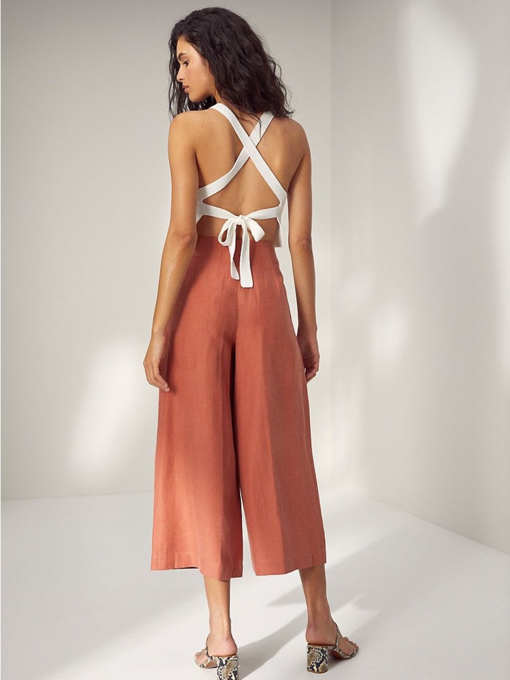 Wilfred Cayenne  XXS White Knit Women's Top